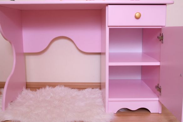 Bureau Enfant Princesse Rose