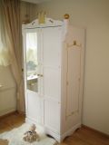 Armoire 2 Portes Princesse Blanche