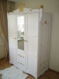 Armoire 3 Portes Princesse Blanche