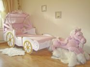 Lit Enfant Carosse Royal Ouvert