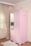 Armoire 2 Portes Princesse Rose