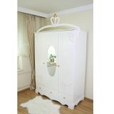 Armoire 3 portes Prestige en Blanche