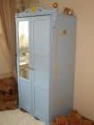 Armoire 2 portes Prince Bleu ciel