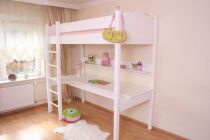 Lit Mezzanine Cristal avec Bureau